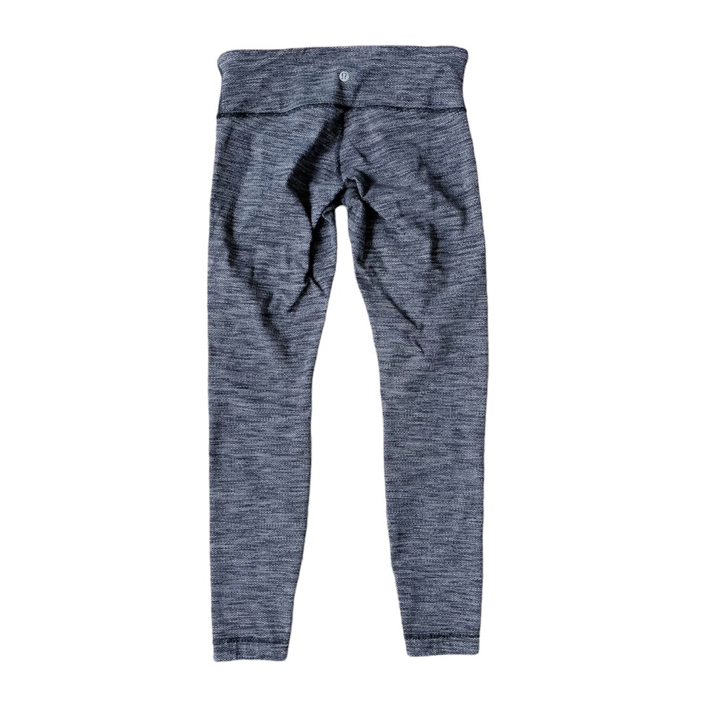 Lululemon Gray Wunder Under Leggings